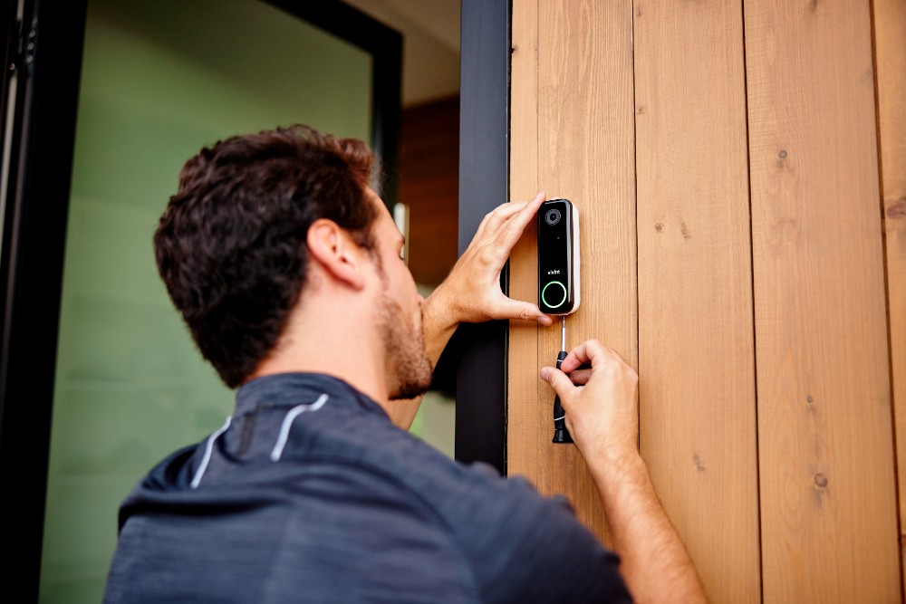 Vivint store doorbell installation